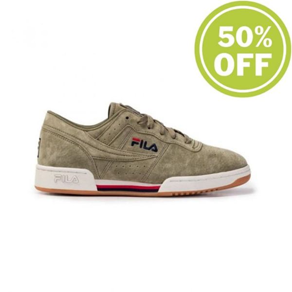 Tênis Fila Homem Olivina - Fila Original Fitness S Low-Cut En Portugal,CPIH-60427